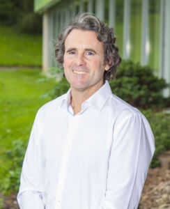 CXControls' Group Business Director smiling at West Lakes Science Park, Cumbria, UK.